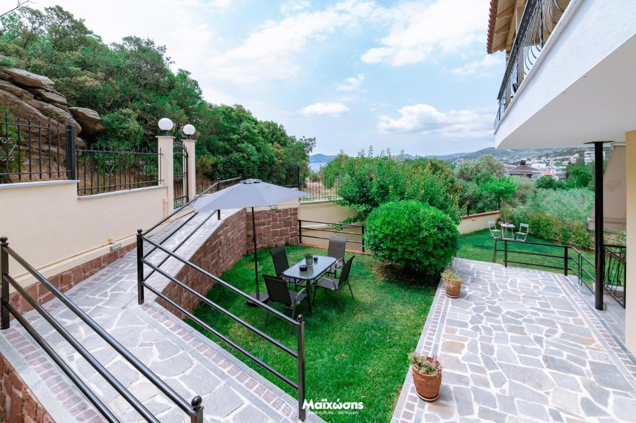 Helianthos Villa - Apartment No4 PalaiónTsiflíkion Dış mekan fotoğraf