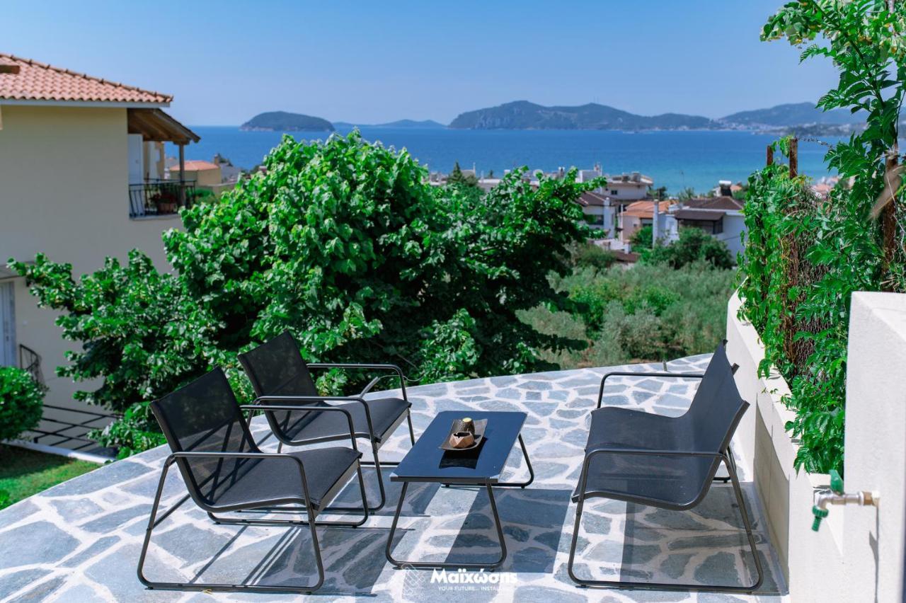 Helianthos Villa - Apartment No4 PalaiónTsiflíkion Dış mekan fotoğraf