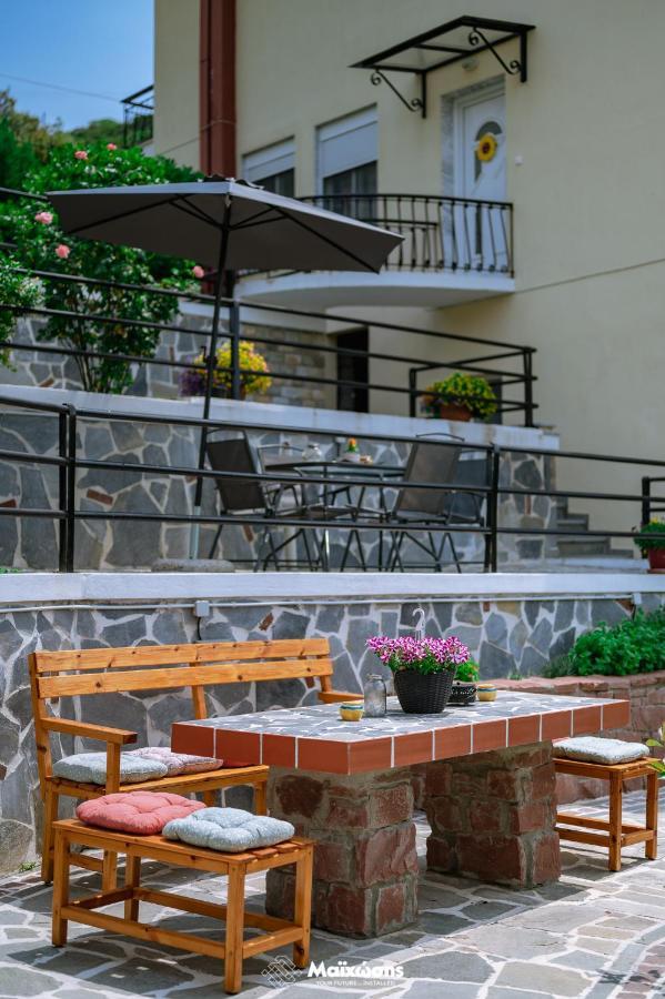 Helianthos Villa - Apartment No4 PalaiónTsiflíkion Dış mekan fotoğraf